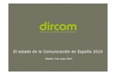 Estudio gabinetes comunicacion DIRCOM  2010