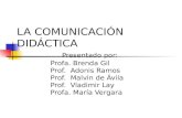 Comunicacion didactica exposicion