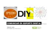27a sessió web 'Com comunicar en suport digital', a càrrec de Tíscar Lara