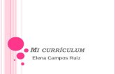 CV Trabajo de Elena Campos