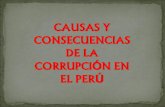 Corrupción en el perú