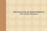 Protocolos de enrutamiento vector distancia 28 2-2011