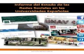 Informe del estado de las redes sociales en las universidades españolas (2)