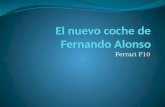 El Nuevo Coche De Fernando Alonso