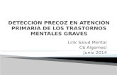 Detección del Trastorno Mental Grave en Atención Primaria (por el Dr. Romeu)
