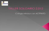 Taller solidario 2012