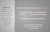 Universidad de Guadalajara, Maestría en Docencia para la EMS, curso Tecnologías para la colaboración_U2 Integradora