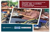 Pautas para el suministro de sillas de ruedas manuales en entornos de menores recursos