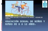 EducacióN Sexual De NiñOs Y NiñAs De 6