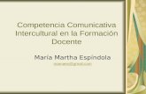 Competencia Comunicativa Intercultural En La Form Doc