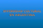 Diversidad cultural en argentina