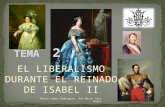 Tema 3 el liberalismo durante el reinado de isabel ii
