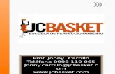 Presentación · escuela de perfeccionamiento jc basket