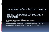 La formación cívica y ética en el desarrollo social y personal