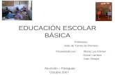 Educacion Escolar Basica en Paraguay
