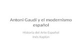 El modernismo español