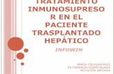 Tratamiento inmunosupresor en el paciente trasplantado hepático