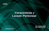 Paracentesis y lavado peritoneal2