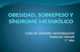 Obesidad, sobrepeso y sindrome metabólico