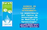 Homeopatia Animal CIMA SUR. Dr. Alejandro Montero