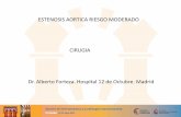 Controversias en estenosis aórtica riesgo moderado: Cirugía - Dr. Alberto Forteza