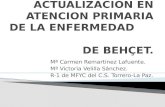 (2012-11-06) Actualizacion en atencion primaria de la enfermedad de Behcet (ppt)