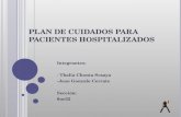 Plan de cuidados para pacientes hospitalizados