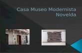 Trabajo Casa Museo Modernista De Novelda