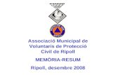 Memoria Protecció Civil Ripoll 2008