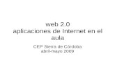 Web 2 0 Aplicaciones De Internet En El Aula
