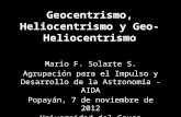 Geocentrismo geoheliocentrismo heliocentrismo