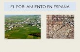 El poblamiento en España