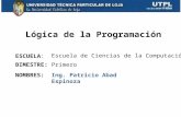 UTPL-LÓGICA DE LA PROGRAMACIÓN-I BIMESTRE-(abril agosto 2012)