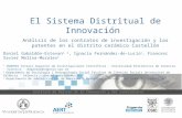 El Sistema Distritual de Innovación: Análisis de los contratos de investigación y las patentes distrito cerámico Castellón