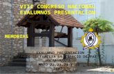 Memorias VIII Congreso de Exalumnos de la Presentación