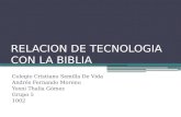 relacion de tecnologia con la biblia