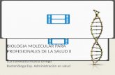 Biología molecular para profesionales de la salud II
