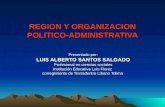Region y organizacion politico administrativa de Colombia