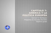 América y la Política Europea