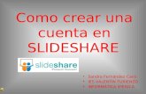 Como crear una cuenta en slideshare tutorial