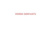 Verbs derivats