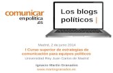 Los blogs políticos