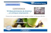 Conferencia MRC y el descubrimiento de América (valladolid)