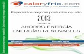 Especial "Los mejores Productos del año 2013" en Ahorro energía y Energías Renovables