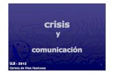comunicacion y crisis