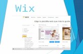 Wix creador de paginas web online