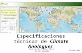 Mer F - Especificaciones Tecnicas de Climate Analogues, Costa Rica Aug 2012