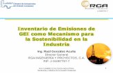 Inventario Emisiones GEI - Mecanismo para Garantizar la Sustentabilidad Industrial