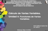 Cálculo varias variables campos escalares