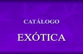 Catálogo Exótica